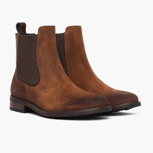 Thursday Boot Company "Duchess" Chelsea, Glazed Ginger Suede, 7.5